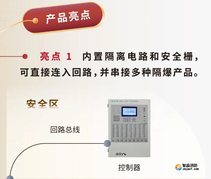 JTY-GM-GSTN9811(Ex)/WIS、GSTN9812(Ex)/WIS海灣隔爆煙感溫感產(chǎn)品亮點